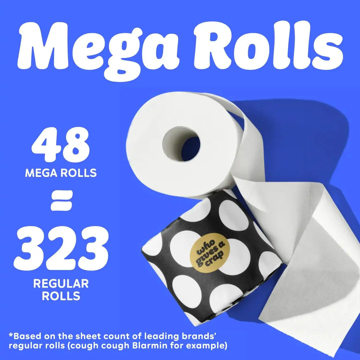 Who Gives A Crap Toilet Paper and Paper Towels Bundle, 48 Bamboo Toilet Paper Rolls & 12 Recycled Paper Towel Rolls, Eco Friendly, Sustainable, Plastic Free Household Essentials